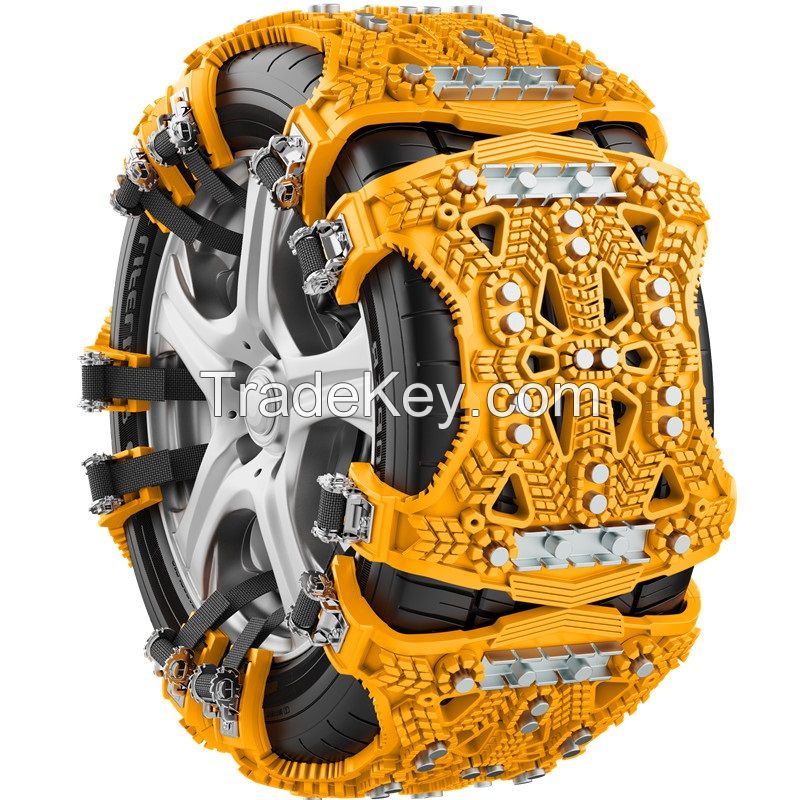 Anti Skid Snow Sand Ice Mud Chains Car Tire Emergency Anti-skid Non-slip Off-road Road Safety Vehicle For Tire Width 165-315mm