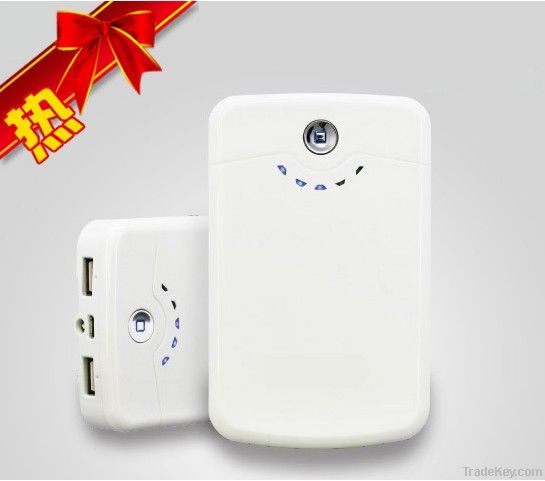 12000mAh 2 Dual USB 2A battery Charger Power Bank for iPhone