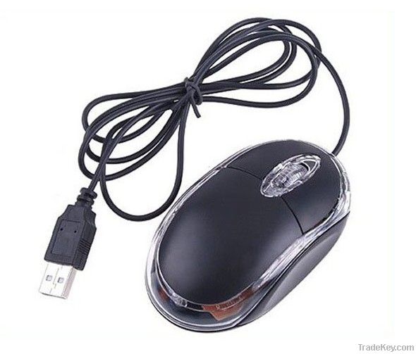 Mini USB Optical Scroll Wheel 3D Mice Mouse For PC Laptop