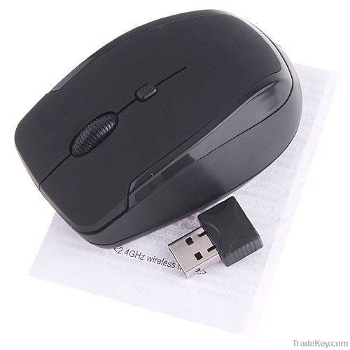 2.4GHz Wireless Mouse, Optical Mouse, DPI-Adjustable
