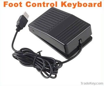 Game Foot Control Keyboard Action USB Foot Switch Pedal HID