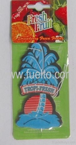 Palm Tree Paper Air Freshener