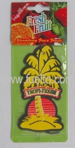 Palm Tree Paper Air Freshener For Promotation