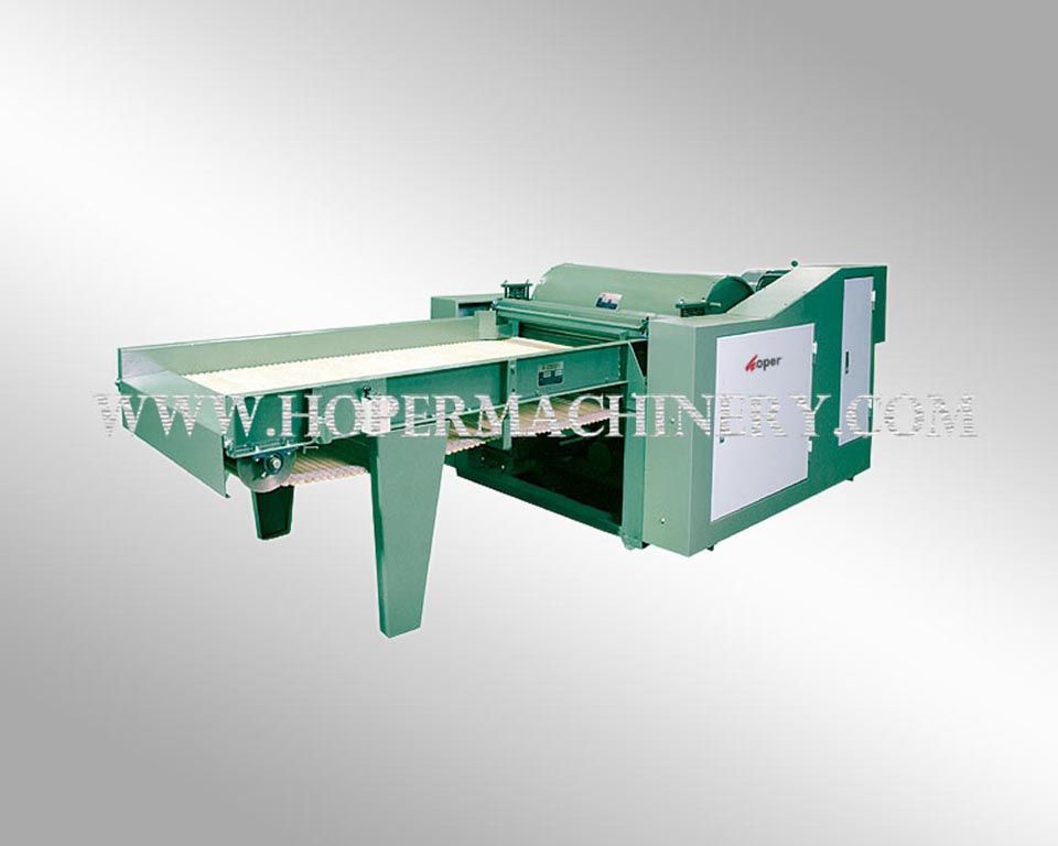 Glass fiber opening machine