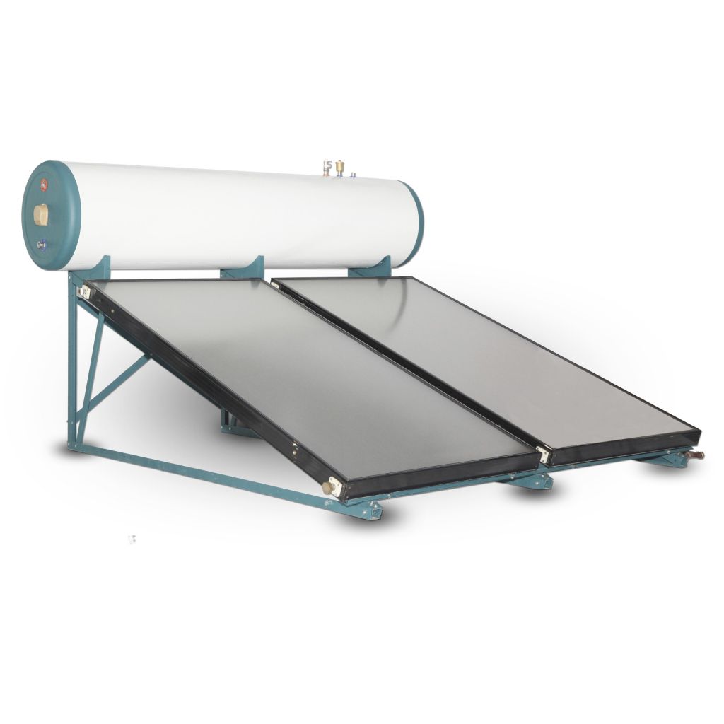 flat plate solar water heater