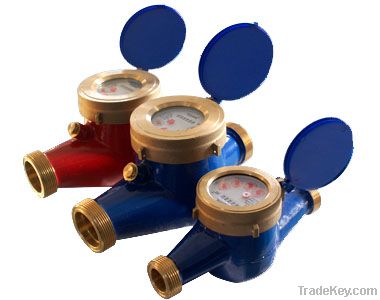 Multi-jet vane wheel dry type cold(hot) water meter