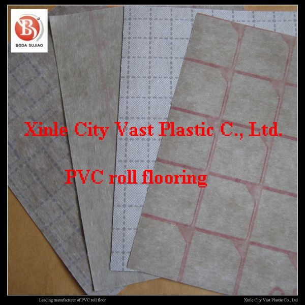 PVC flooring roll (non-woven back)