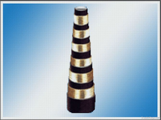 High pressure steel wire spiraled rubber hose