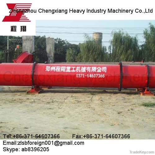 Rotary drum cooler equipment of fertilizer manure machine