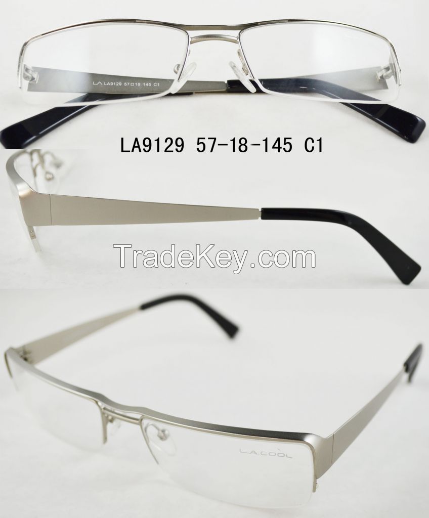  2014 new arrival Italy designer stainless steel optical frame /high quality eyeglass frame NO MOQ ( CE FDA SGS approved)