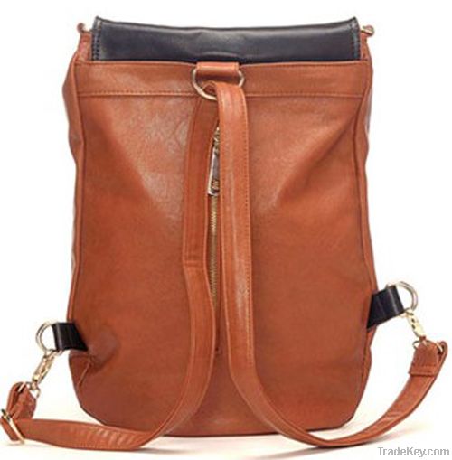 beautiful PU backpack bag