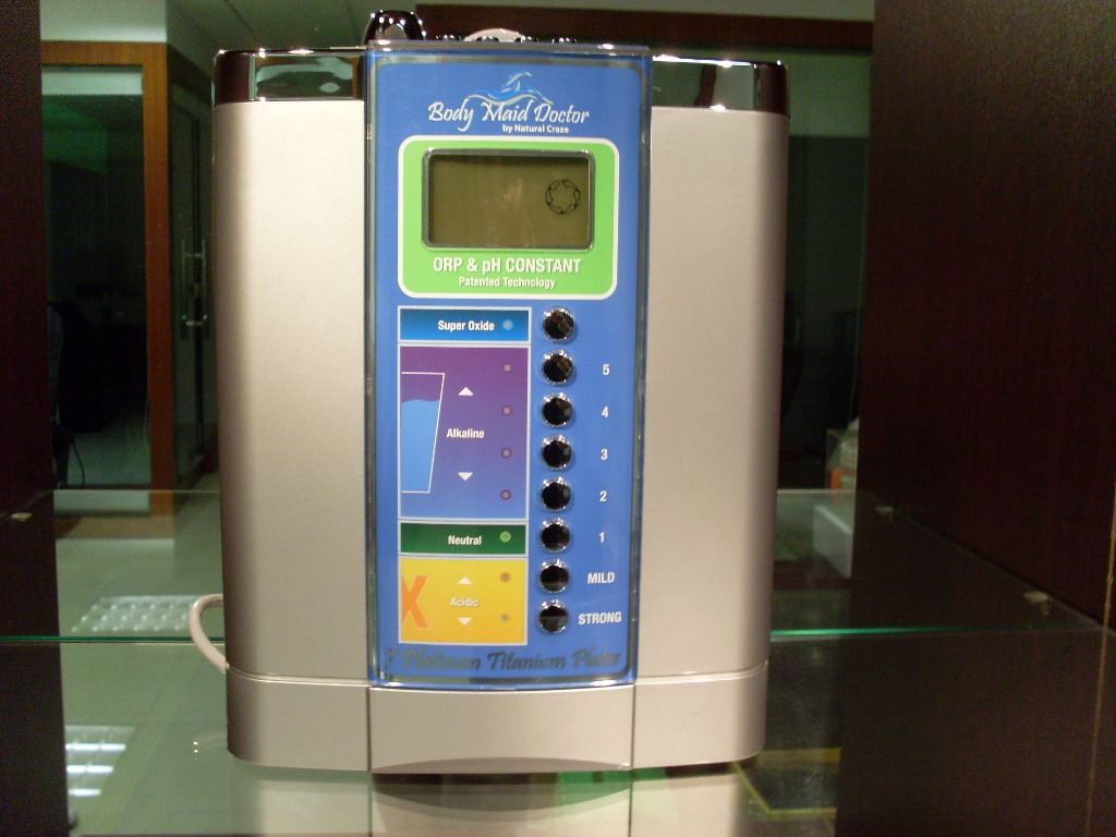 Super: water ionizer  7 Plate Platinum Titanium, constant PH and ORP