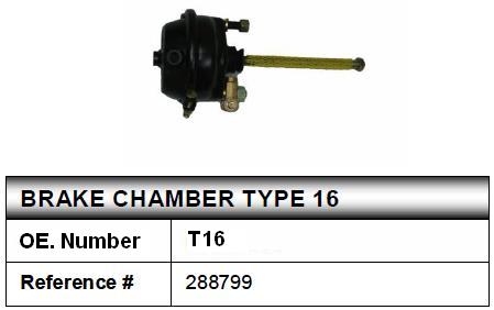 spring brake chamber T16&amp;brake chamber&amp;truck brake chamber