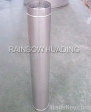 Single wall steel chimney pipe