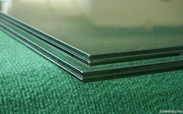 super quality laminated glass, double glazing glass 6.38mm