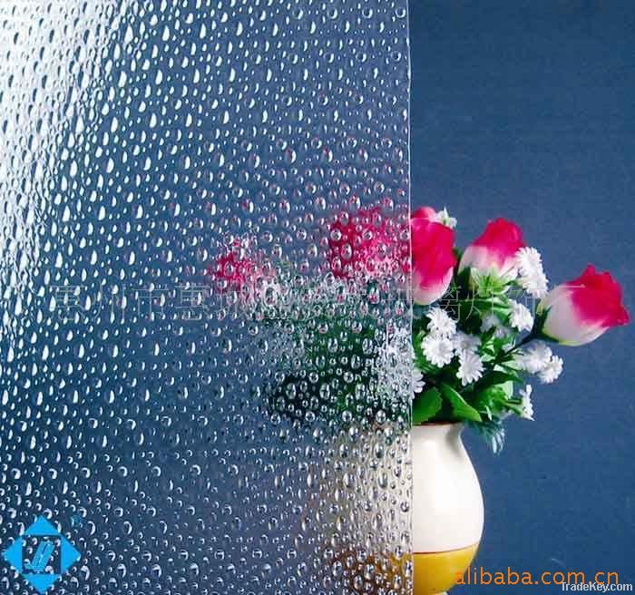 patterned glass, figured glass, nashiji, aqualite, prismatic, mistlite