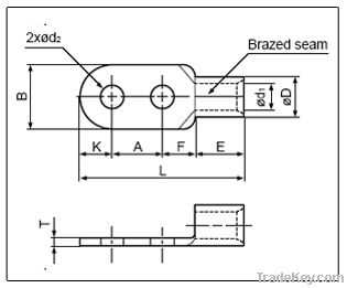 JST Connector Double-hole terminal (RD-type)