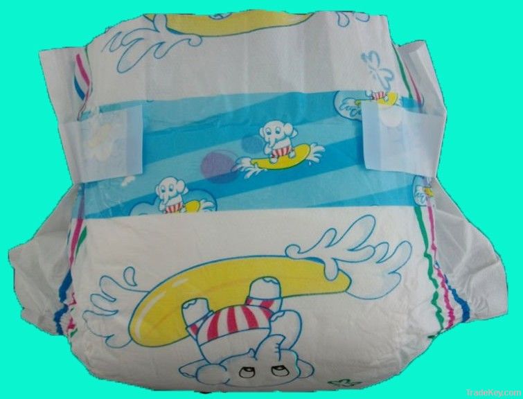 Super-absorbency disposable baby diaper