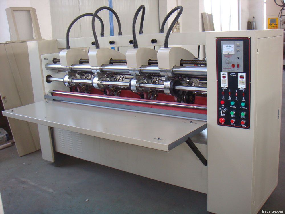 corrugator thin blade slitter scorer machine