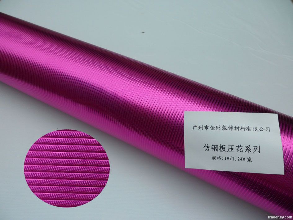 Embossed rigid PVC decorative film (G1004)