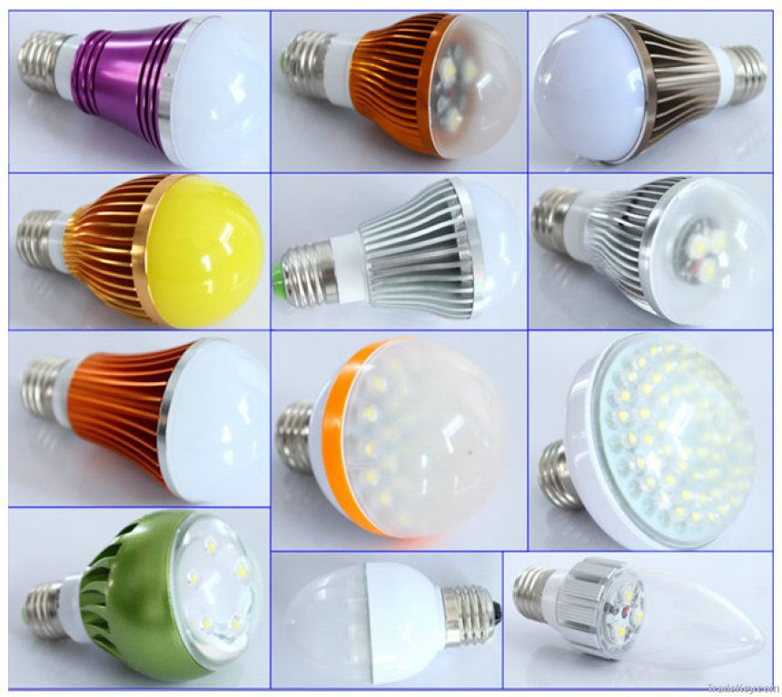 HOT! Ginhi E27 450lm led bulb lamps 3w