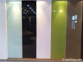 High gloss solid color panel