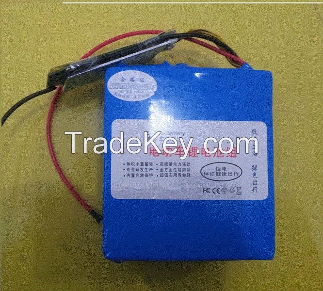  36V 12AH lifepo4 lithium iron phosphate battery