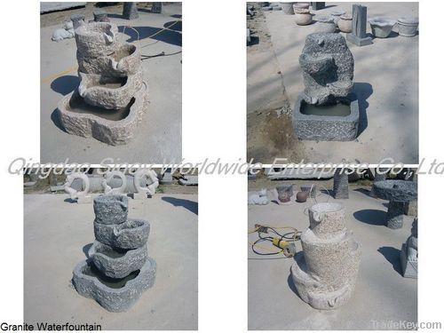 chinese handcraft granite water fountain