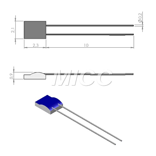 Rtd Thin Film Platinum Elements