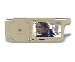 Car sunvisor DVD player