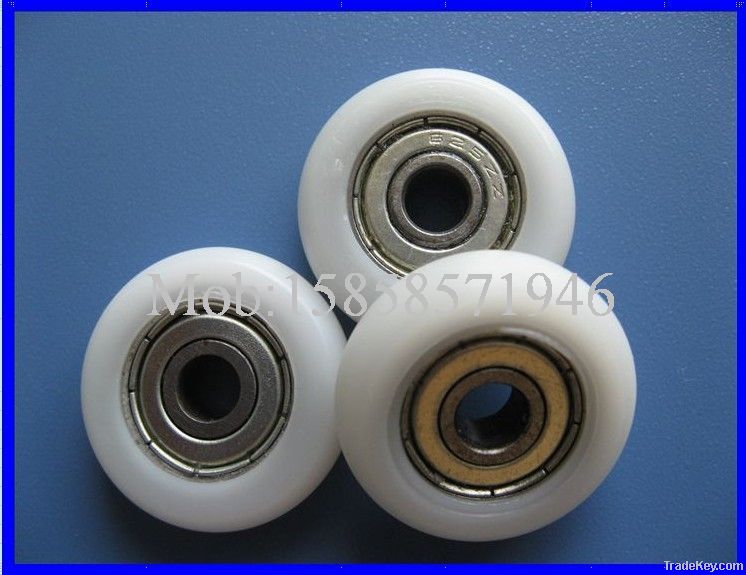 POM coated sliding roller wheel