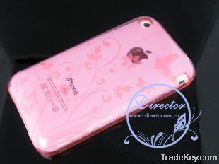 DIRECTOR iPhone 3G 3GS TPU Floral Case