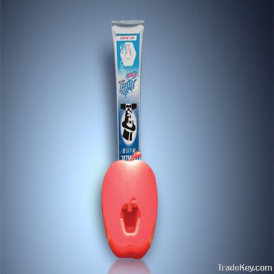 apple-shape automatic toothpaste squeezing device