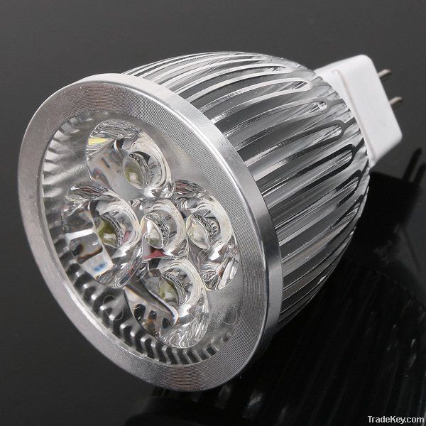 4W/5W E27/GU10/MR16 led spot light, WL-BA017-4x1W-MR16, DC12V/Ac220V