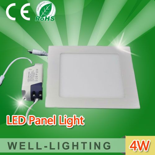 4W round led panel light, Bright SMD 2835 100-110LM, drop ceiling lamp for home, ceiling led smd light