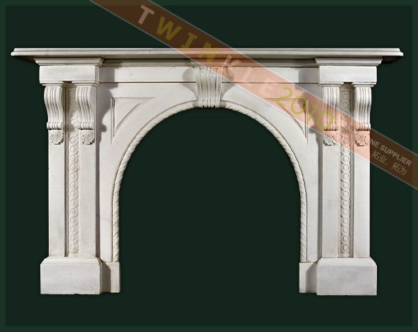 fireplace mantel