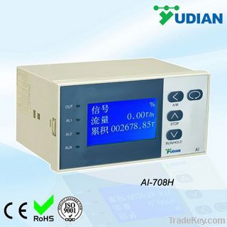 Flow totalizer LCD indicator