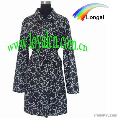 fashion ladies raincoat