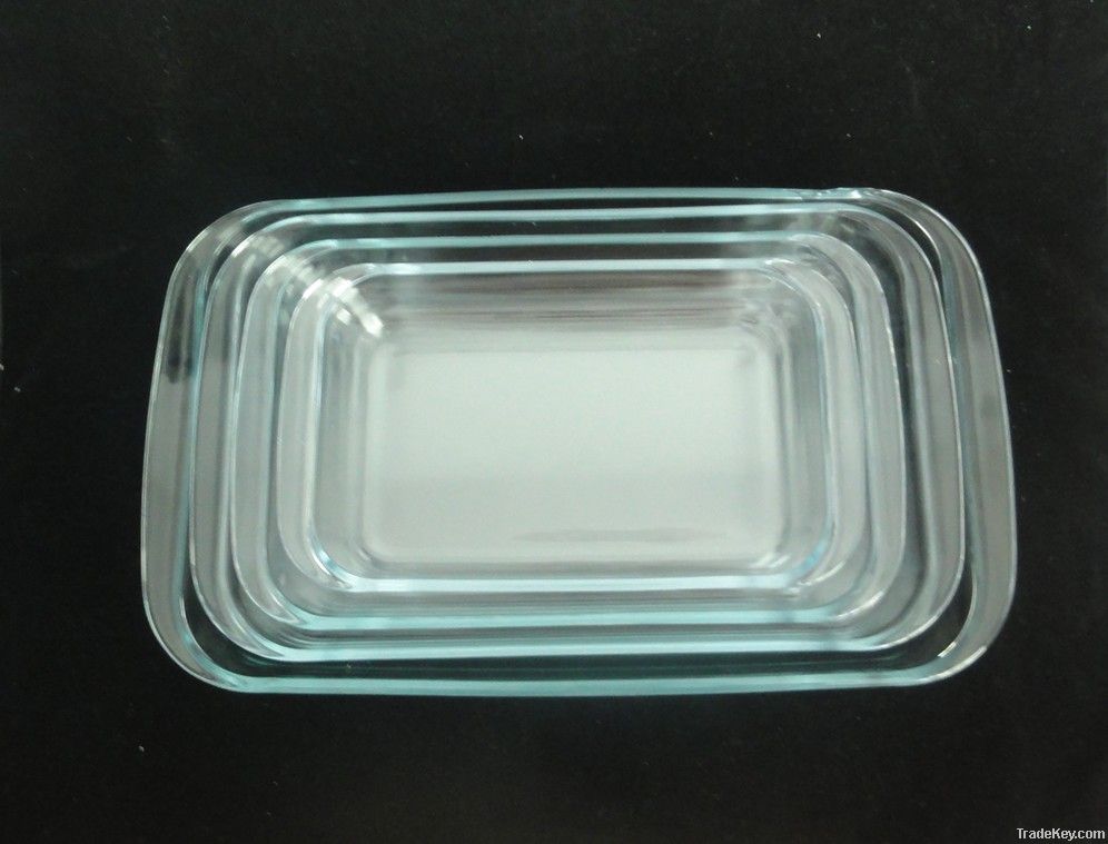 Sell Rectangular glass baking tray