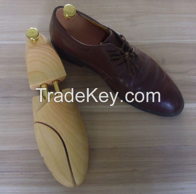 OEM Natural Color 2 Way Wooden Shoe Stretchers for Leather Shoes