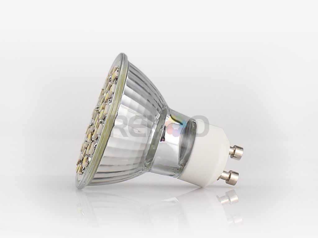 GU10 Glass 34-3528SMD led spot light