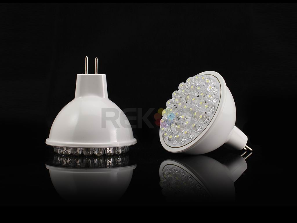 MR16 Plastic 38×5MM led spot light