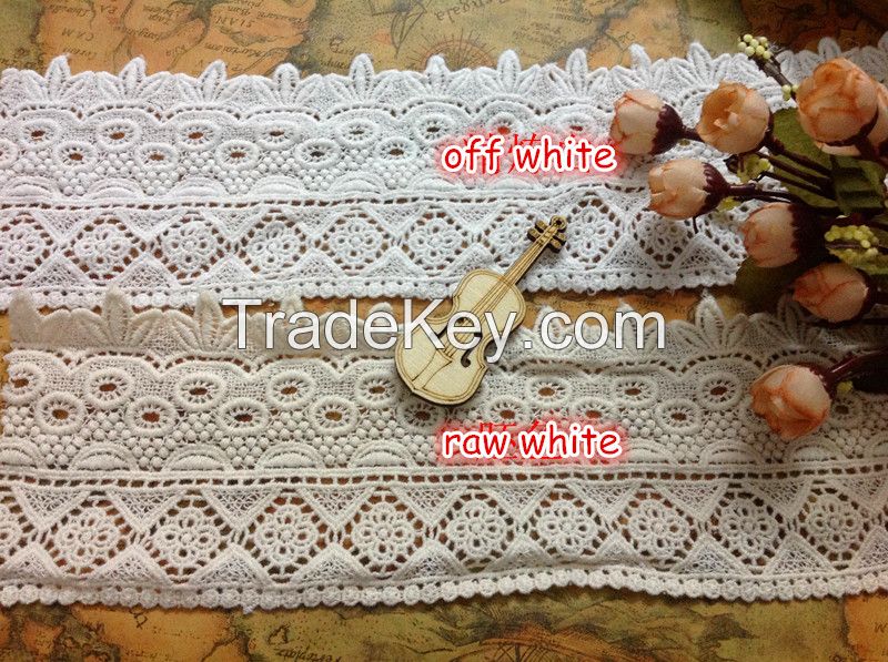 9 cm classic embroidery cotton lace 