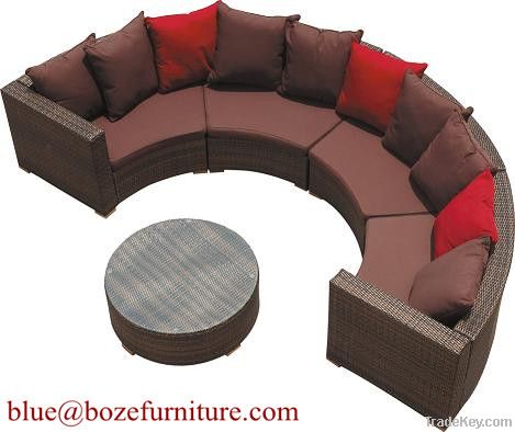 Patio Furniture Good Quality Rattan / Wicker Sofa Set BZ-SF005