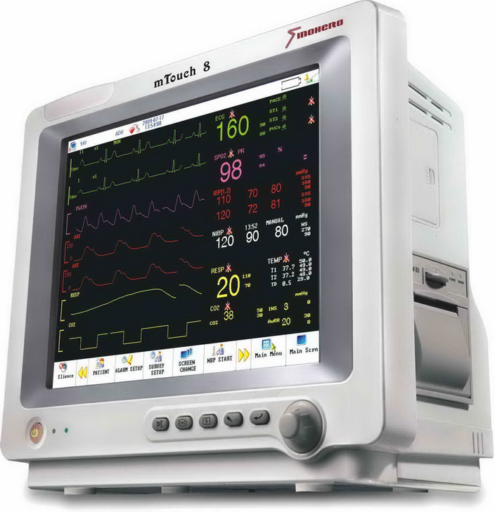 Full touch screen Multi-Parameter Patient Monitor mTouch8