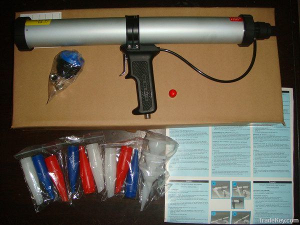 pneumatic caulking gun