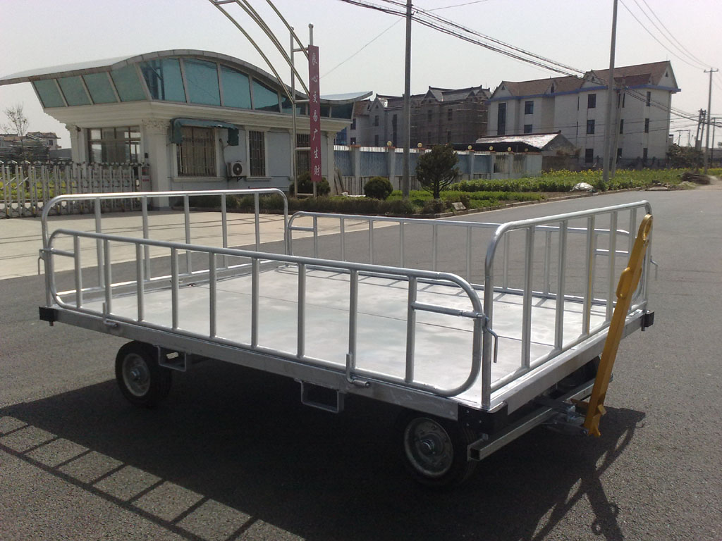 2T Four-Rail Baggage Cart