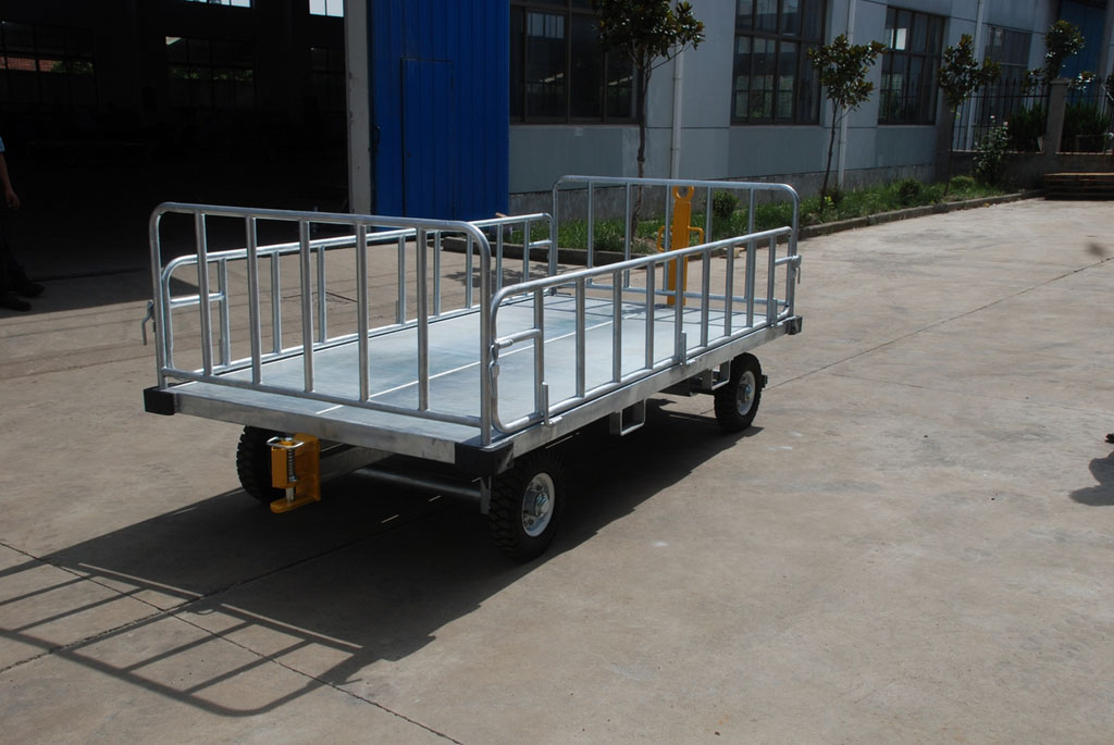 2T Four-Rail Baggage Cart