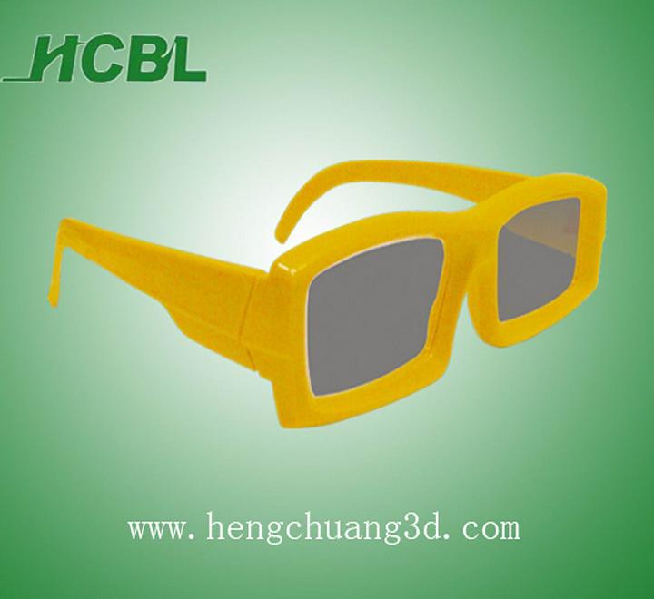 Circular/linear polarized 3D glasses