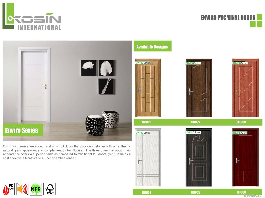 KOSIN - Enviro PVC Vinyl Doors